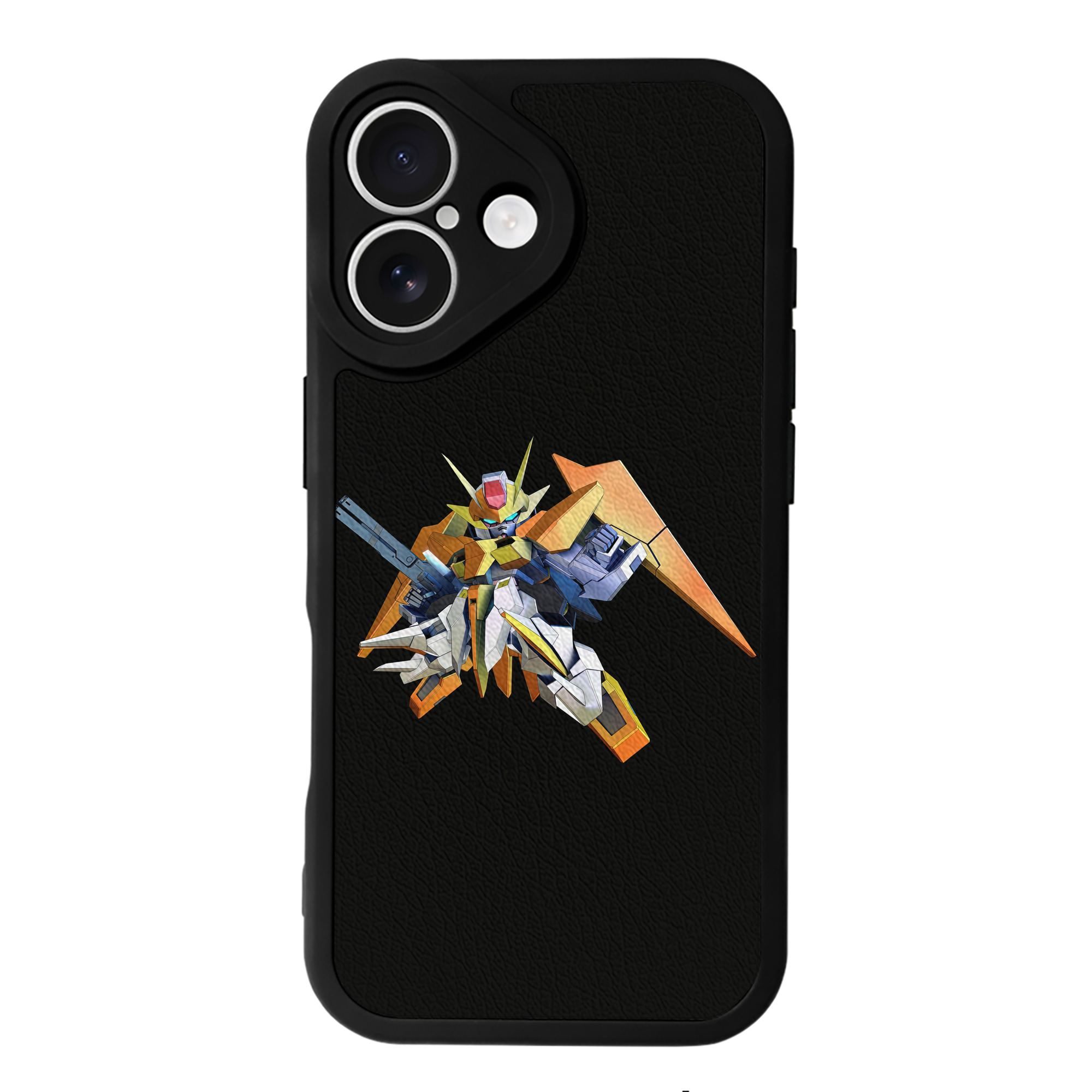 （画像用） 機動戦士ガンダム Mobile Suit Gundam 【iPhone 16シリーズ対応】シリコンスマホケース（レザー調） 材質：シリコン